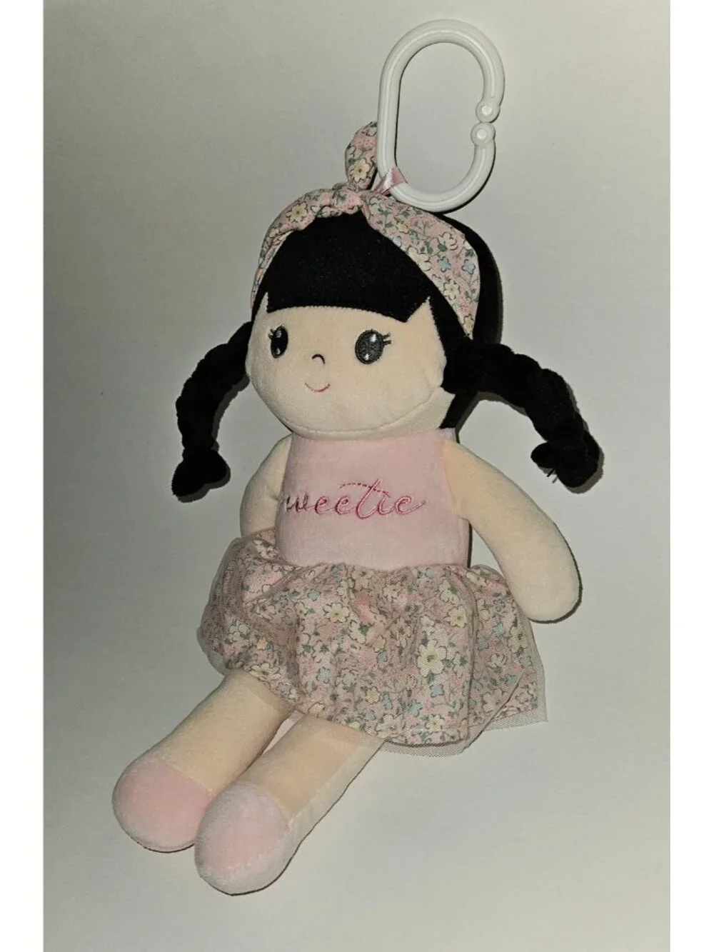Sweetie Carried Away Plush Girl Doll Lovey 12